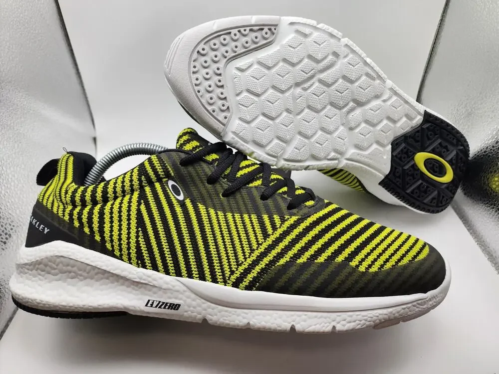 Oakley EV Zero Men's 10 Training Running Green Shoes Sneaker Dry Cross Pattern